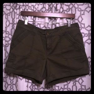 Maurices Army Green Shorts